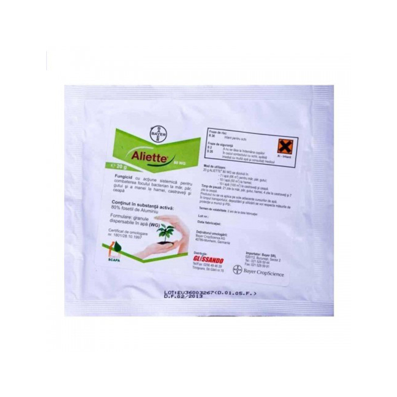 Fungicid Aliette 80 WG 20g @ Agronor
